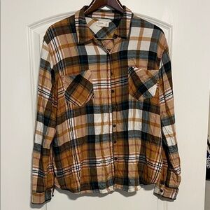 Maurices Multicolor Relaxed Fit Flannel